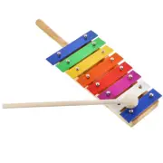 Children's Percussion Instrument With 8-Note Aluminum Plate Toddler