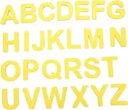 Vaguelly 26pcs Teaching Capital Letter Decor Fridge Magnet Capital Letter Freezer Magnet