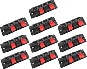 Generic Loudspeaker Connector Replacement 10pcs 4 Positions Terminal Cups for Sound Equipment Accessories