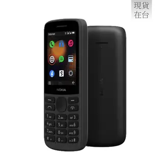 Nokia 215 4G 64MB/128MB 經典直立機 黑色(贈Micro傳輸線+立架)