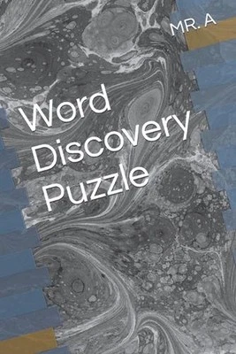 Word Discovery Puzzle by MR K.A. Paperback Book