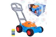 Hot Wheels Bubble N Go Mower with 4oz Bottle - Blue / Orange