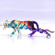 Tiger Miniature Figurines Hand Blown Glass Art Animals Collectible Gift Home ...