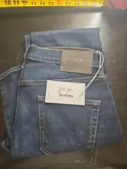 Edwin Jeans Mens 29x32 Jace Cooper Blue Flex Denim Straight Fit NEW $158