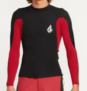 VOLCOM SURF VITALS J ROBINSON 2mm Men's Wetsuit Jacket - BLK - Medium LAST ONE