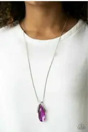 Paparazzi “Stellar Sophistication” - Pink Necklace & Earrings