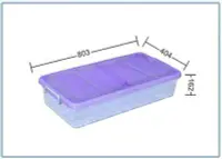 在飛比找Yahoo!奇摩拍賣優惠-呈議) 聯府 K017-1雙開式床底收納箱 整理箱 置物箱 