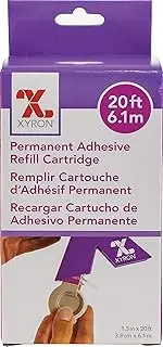 Bulk Buy: Xyron 150 Refill Cartridge 3.8cm X20' Permanent AT155-20 (2-Pack)