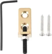 Briny River Brass Guitar Bridges Tremolo Stopper Stabiliser with Wrench Compatible with Floyd Rose