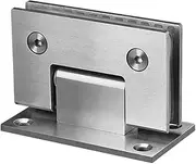 Glass Door Hinges | Heavy Duty Cupboard Door Replacement Hinges | Door Hinges Shower Doors Hardware Replacement Part for Garage, Bathroom, Indoor Doors