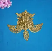 Yali Wall Hanging Brass Mythical Creature Decorative Wall Sculpture Decor CA164