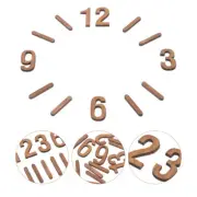 Clock Making Supplies Simple Wall Accessories DIY Kit Numerals