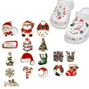 17Pcs Christmas Shoe Charms Cute Croc Charms for Men Women Adult Party Holiday Gifts