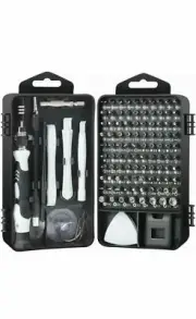 117 Pcs Professional Toolkit Electronics, Smartphone Computer Tablet Repair Set