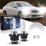 6000K White D2S HID Xenon Headlight Bulb For 2010-2013 Infiniti G37 Sedan
