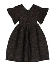 lurex dress 8Y,6Y,4Y,12Y,10Y black