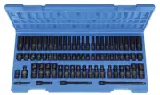 1/4" Dr Standard and Deep Length Surface Dr Impt Set 9772 GREY PNEUMATIC 9772