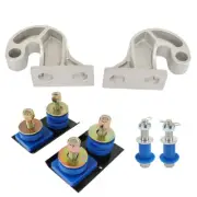 For Peterbilt 379 378 Lower Engine Hinge Hood Pivot Bracket Bushing Assembly Kit