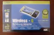 Linksys WPC54G Wireless G PCMCIA Adapter for Laptop Notebook Adaptor Card NEW