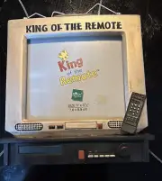 King Of The Remote Vintage Picture Frame