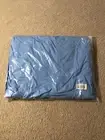One Step Light Blue Cotton Fitted Sheet For Travel Air Bed - NEW