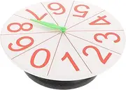 BCOATH DIY Math Turntable Rotatable Number Wheel for Classroom Teaching 3 Options Random Color