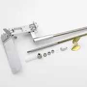 Toy Accessories 4.76mm 3/16" Flexible Drive Shaft Cable + Shaft Strut + 110mm Rudder + 440 Copper Propeller Compatible with RC Boat Catamaran CAT Speed Boat