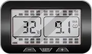 12bar Truck Tire Pressure Monitoring System TPMS Build-in 1000mAh Battery USB & Solar Charging With 10 External Sensors