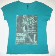 DC Shoes Womens Sealed Top Tee Shirt Tshirt Medium