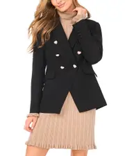 CeCe Double Breasted Blazer