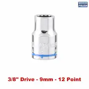 Kincrome K2834 - Socket 3/8" Drive 9mm Mirror Polish