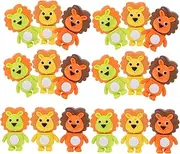 HOODANCOS 24Pcs Lion Shaped Multi Function Erasers for Portable Mini Pencil Erasers Cute Design School Supplies Fun Addition to Study Life