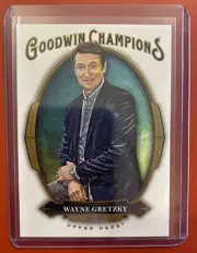 2020 Upper Deck Goodwin Champions WAYNE GRETZKY HOF NHL BLANK BACK CARD SSP