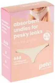 Pelvi Leakproof Bikini Beige - XXL