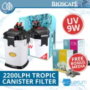 Bioscape Tropic Canister Filter 2200lph UV 9w (BIS34)