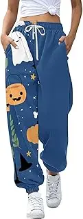 [Generic] Pants Jumpsuit for Women Casual Pants Workout High Waisted Yoga Pants with Pockets Work Fast