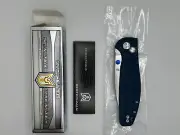 New Bestechknives Bestehboy Blue G10 Goodboy D2 Satin + Stonewash BMK041