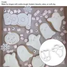 Set Of 2 Ghost Cookie Cutters 2 Sets Of Devil Halloween Cookie Cutting Molds