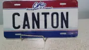 Canton Ohio Metal Sign