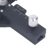 Microscope Movable Caliper Ruler Mechanical X-Y Movable Stage With Scale .
