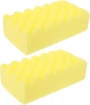 ABOOFAN 2pcs Car Wash Sponge Non Scratch Multi Purpose Cleaning Tool for Car Detailing Polishing and Waxing Durable Home Washing Equipment for Efficient Vehicle Maintenance