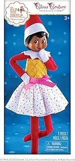 Ice Cream Party Dress | Elf on the Shelf Clothes Girl | Clothes and Accessories | Xmas Skirt Outfit Props | Scout Elf Claus Couture (Scout Elf not Included)