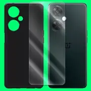 High Definition Clear Tempered Screen Protector TPU Case for OnePlus Nord N30 5G
