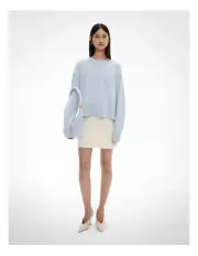 [Witchery] Crew Neck Knit in Dove Blue