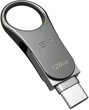 128GB USB 3.2 Flash Drive Metal Design Ideal for Storing and Transferring Files Quickly and Safely