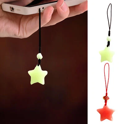 Star Phone Lanyard Glow-in-the-dark Star Phone Chain Star Keychain honest