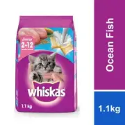 Whiskas Cat Dry Food Junior Ocean Fish 1.1kg