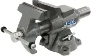 Multi-Purpose Bench Vise, 5-1/2" Jaw Width, 5" Max Jaw Opening, 2-3/4" Throat (M