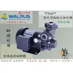 【94五金】♠限量促銷♠ 大井WALRUS TP320PT 1/2HP 抽水機 抽水馬達 不生鏽水機 TP320PTB