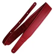 Richter Straps 1636 Springbreak I Vegan Red Guitar Strap